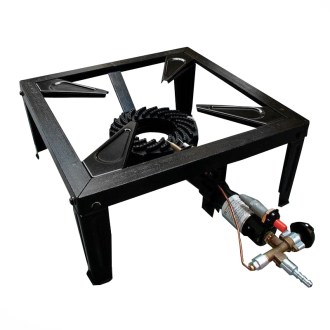 Fonditore per cera con fornello a gas - inox - Max